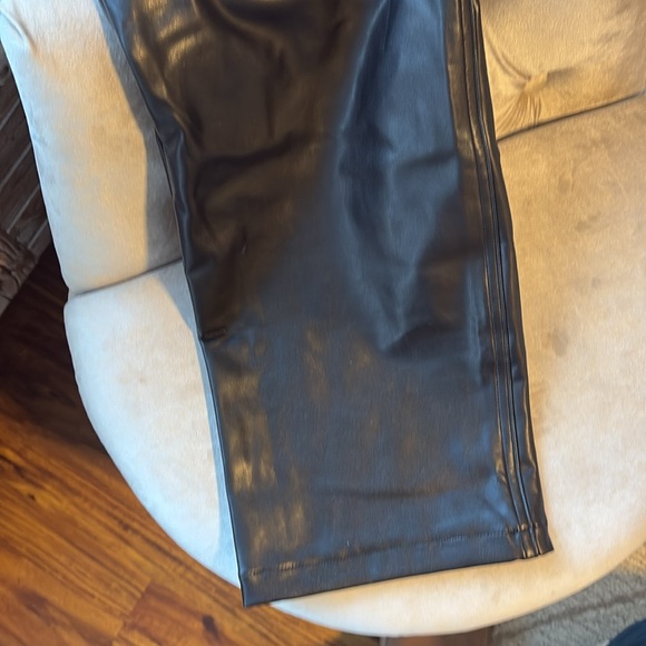 Abercrombie Vegan Leather Pants - Picture 2 of 3